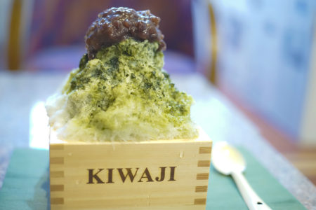 kiwajiの抹茶ミルク金時