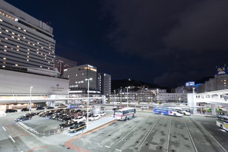 JR広島駅夜景