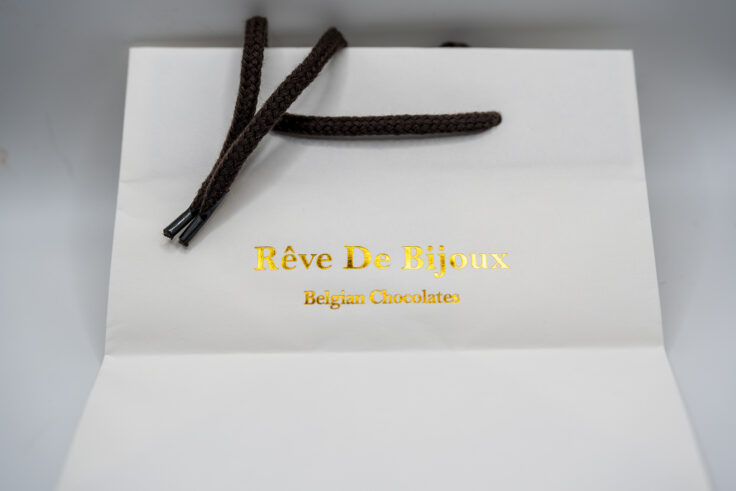 Rêve De Bijoux（レーヴドゥビジュー）-belgian chocolate-の紙袋