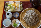 手打蕎麦 祖谷の天ぷら田舎ざるそば