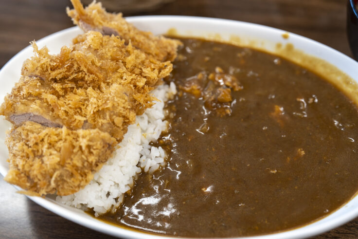 とんかつ豚ゴリラJr.のカツカレー