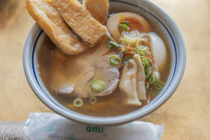 hasyu(播種)のラーメンのチャーシュー・メンマ