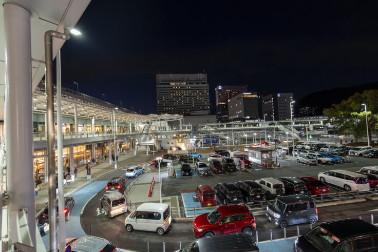 JR広島駅夜景7