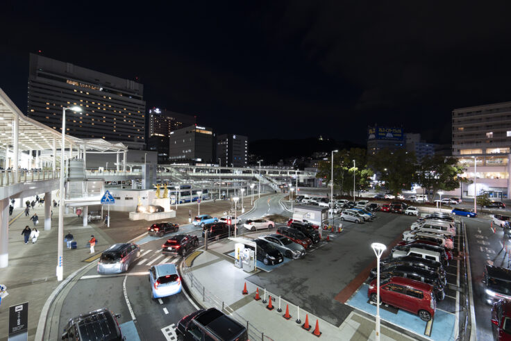 JR広島駅夜景6