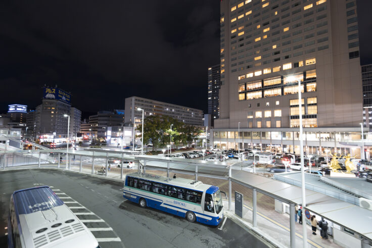 JR広島駅夜景4