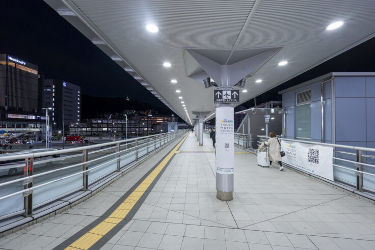 JR広島駅夜景3