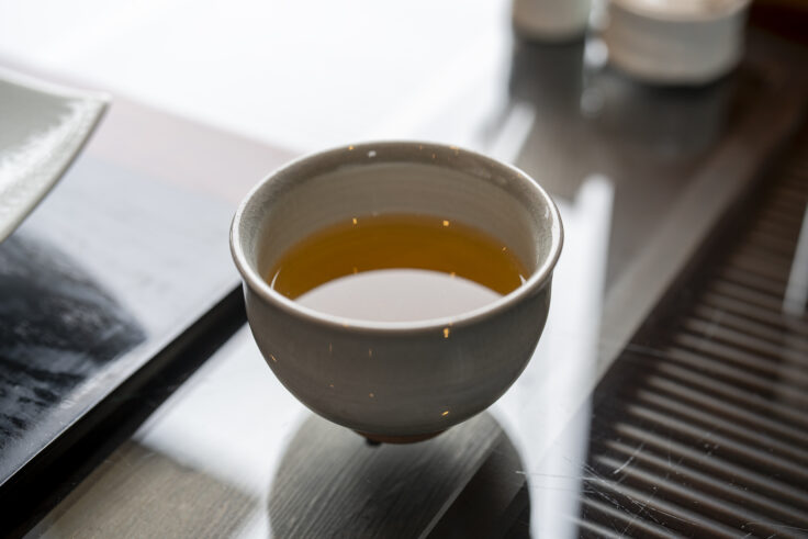 そば工房納屋のそば茶