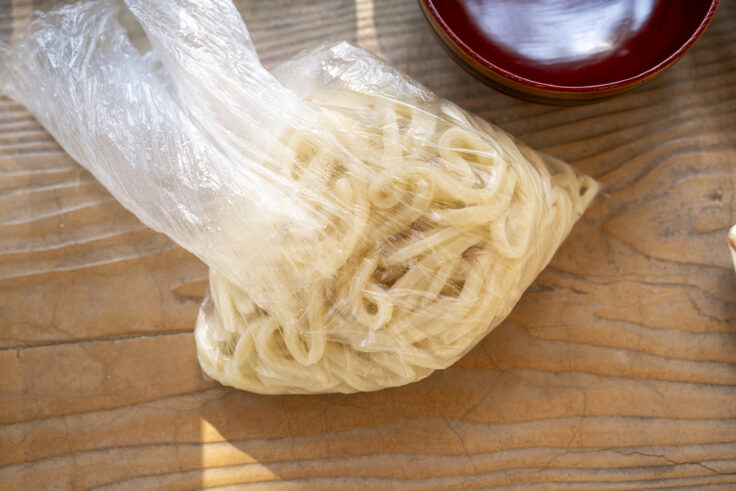 さか枝春日店のうどん玉