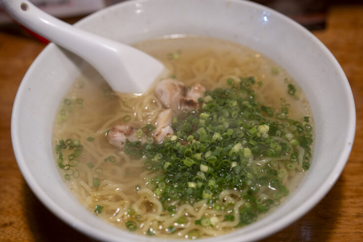 画像 焼鳥居酒屋とりひろののラーメン