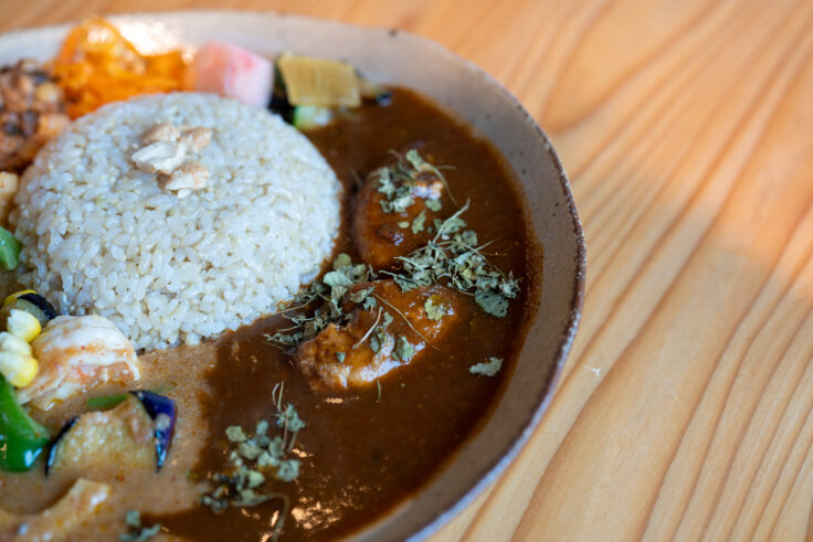 画像 朔日のあいがけカレー3