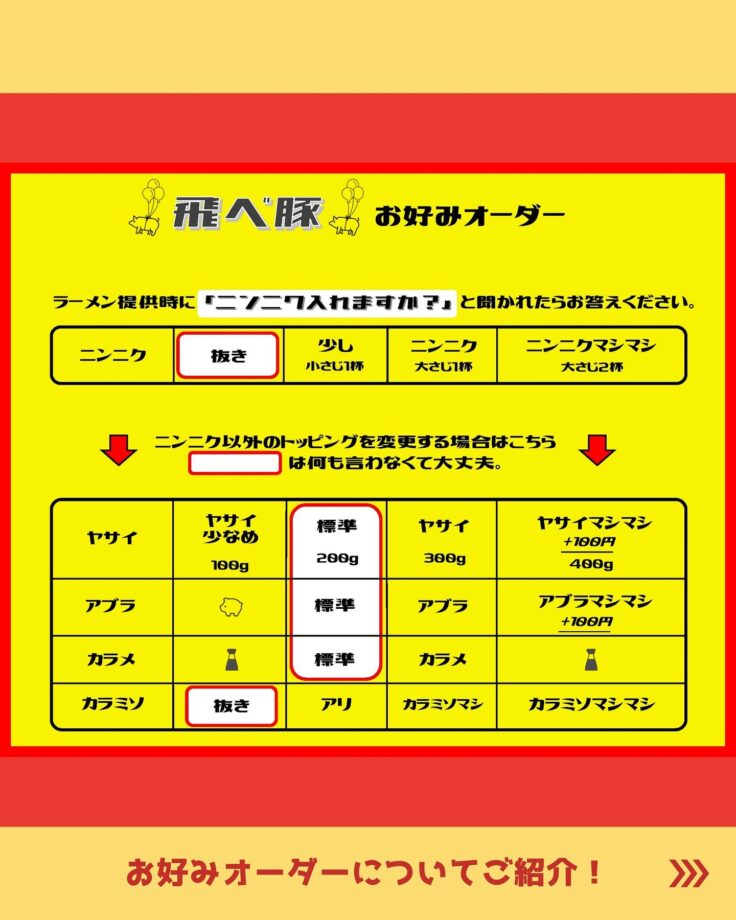画像 飛べ豚メニュー6