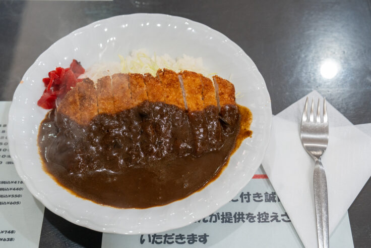 画像 喫茶ブーケのカツカレー1
