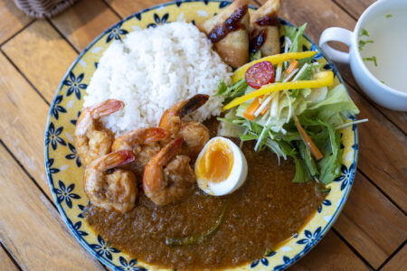 瀬戸内カリー＆カフェTORAYAのエビカレー