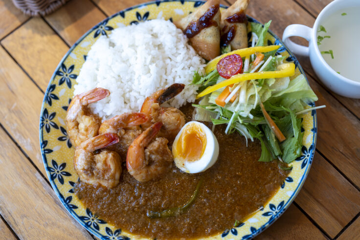 画像 瀬戸内カリー&カフェTORAYAのエビカレー
