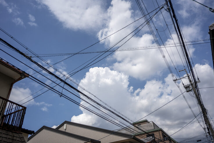 京都の夏空2