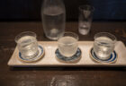 藤岡酒造株式会社のBAR日本酒試飲3種