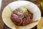 人生意気に感ずのステーキ丼