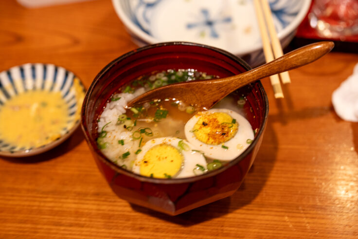 画像 おでんかけあしの出汁かけごはん2