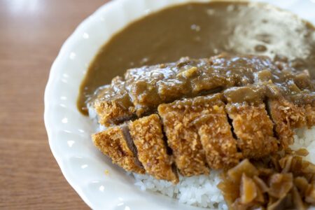 松美屋のカツカレー2