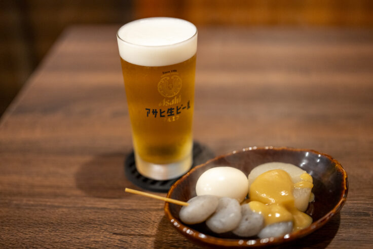 画像 大衆食堂コペンハーゲンの生ビールとおでん