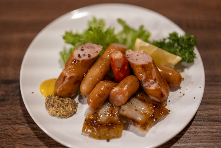 画像 大衆食堂コペンハーゲンのソーセージ盛り合わせ