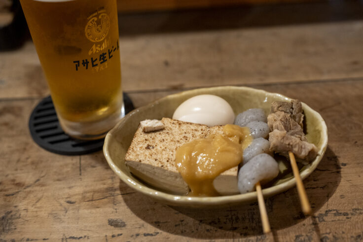 大衆食堂コペンハーゲンのおでんとビール