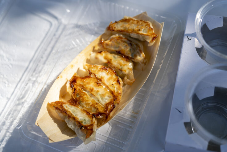 西野金陵初しぼりグルメブース2