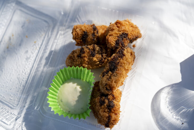 西野金陵初しぼりグルメブース3