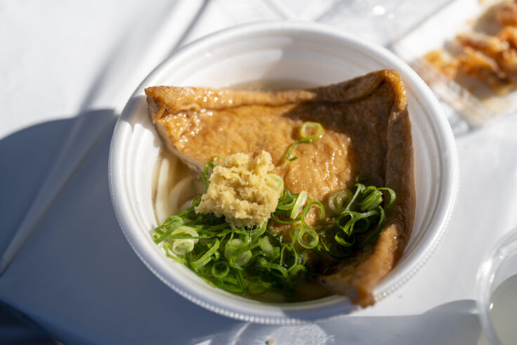 西野金陵初しぼりグルメブース5