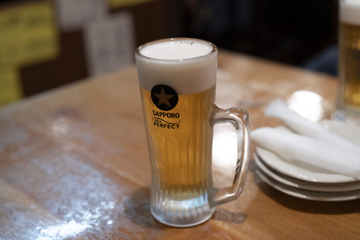 画像 たこ焼き居酒屋丸蛸の生ビール