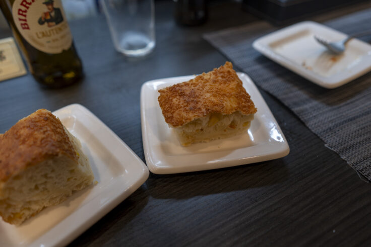 画像 オルサ・マッジョーレの自家製フォカッチャ