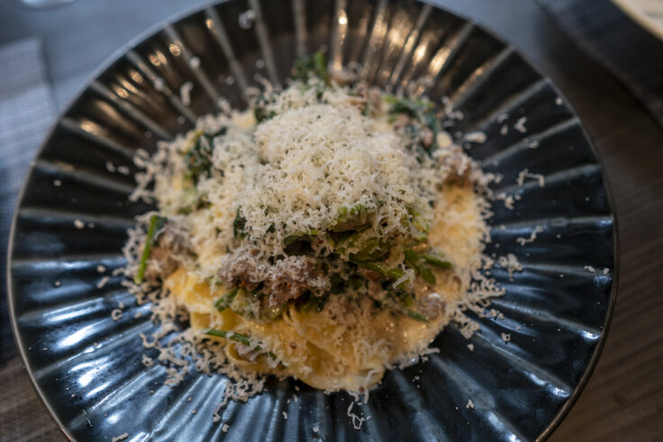 画像 オルサ・マッジョーレのパスタ