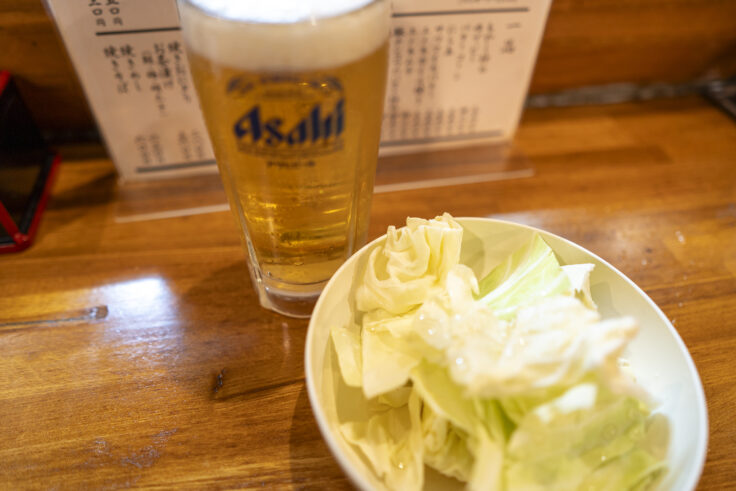 画像 焼鳥若楠の生ビール