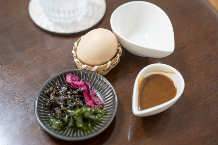 画像 ばぁばの料理「日向家」烏骨鶏卵