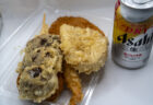 セルフうどんさくらんぼの揚げ物