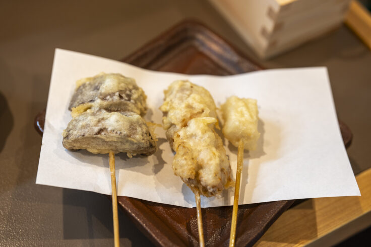 画像 呑喰道楽 天々の串揚げ