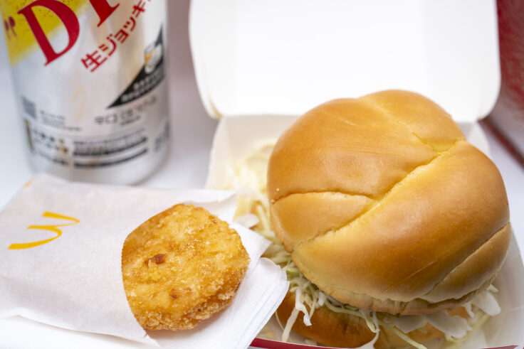 画像 朝マックとビール