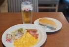 ガストの生ビールとモーニング
