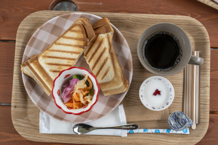 画像 Garden Cafe 花りぼんのモーニング1