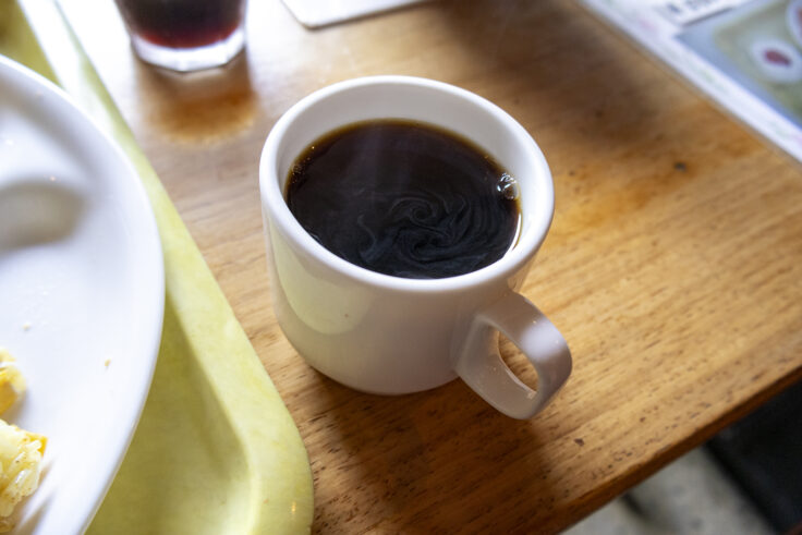 画像 喫茶ジュネーブのモーニングコーヒー