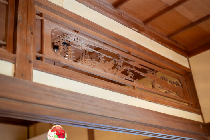画像 近江八景の欄間