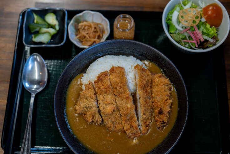 画像 猫のひと口のカツカレー1