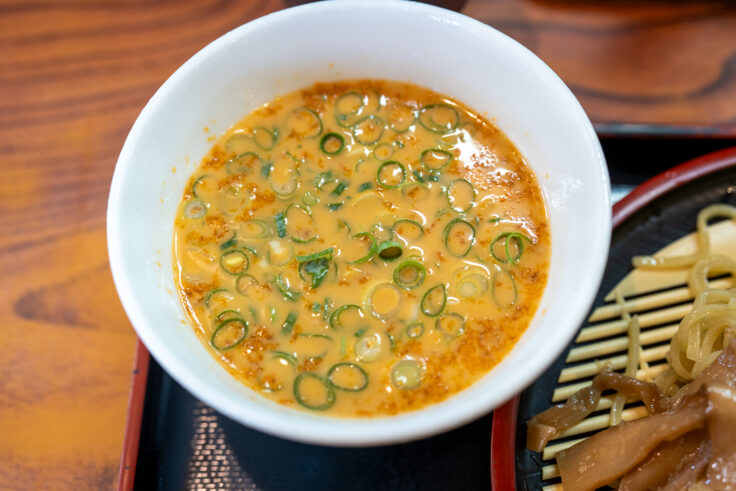 画像 ぜいたくラーメン福一の冷やし担々麺2