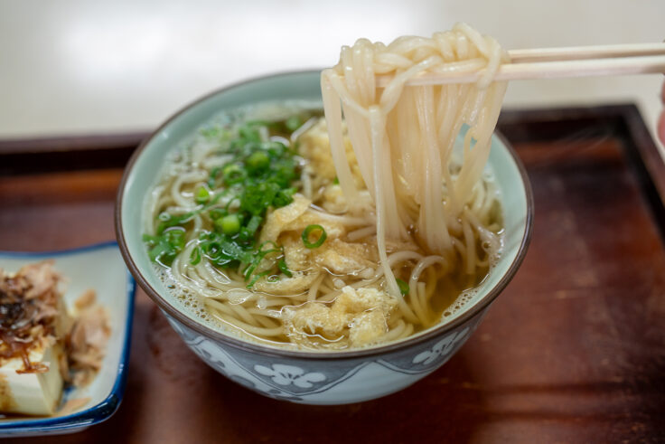 画像 飯田食堂の半田素麺リフトアップ