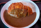 正岡の焼肉レスト 本店の厚切りトンカツカレー2