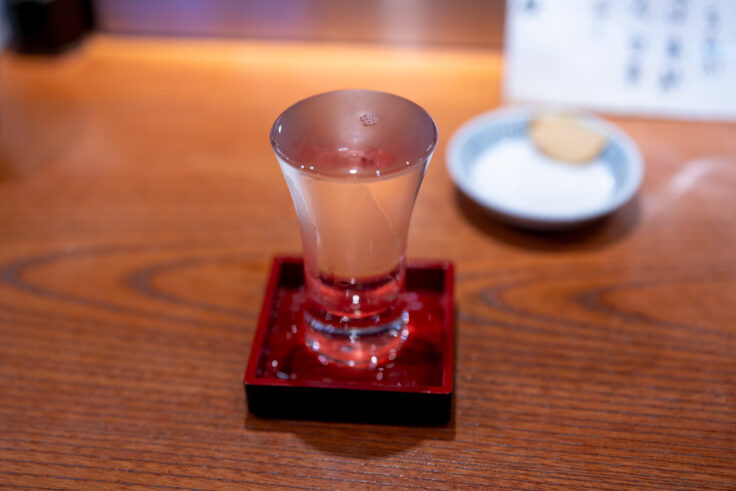 画像 おでんかけあしの冷酒