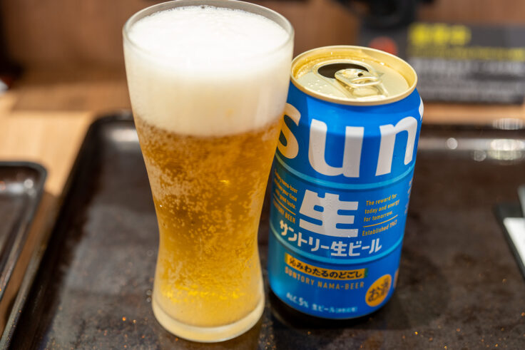 画像 吉野家で朝ビール
