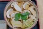 手打ちうどんひさ枝のマツタケうどん