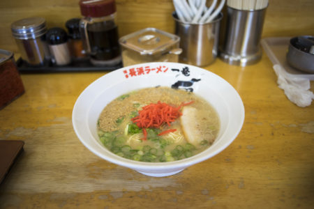 長浜ラーメン一竜の長浜ラーメン