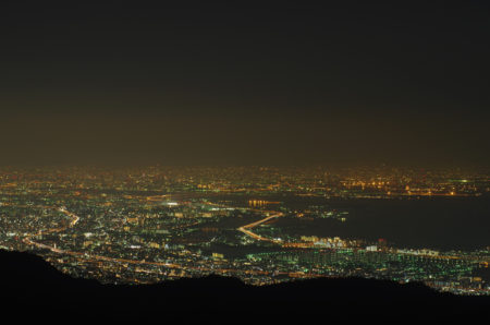 六甲山ガーデンテラスからの夜景